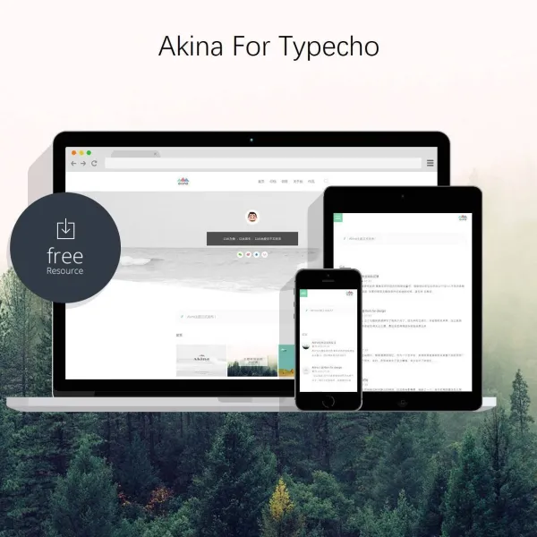 Akina for Typecho 主题模板